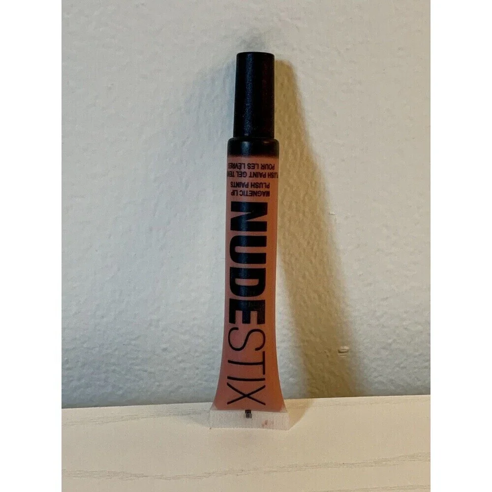 NUDESTIX Magnetic Matte Plush Paint in Waikiki Rose New NWOB Pink Red